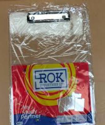 Rok Clear Clip Boards